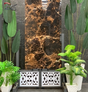 Gạch 60x120 Ấn Độ Euro Emprador High Glossy