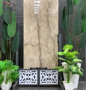 Gạch 60x120 Ấn Độ Chorus Brown Glossy