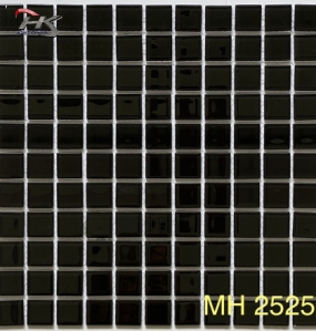 GẠCH TRANG TRÍ MOSAIC THỦY TINH ĐƠN SẮC MH 2525