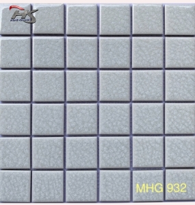 GẠCH MOSAIC TRANG TRÍ MEN RẠN ĐƠN SẮC MHG 932