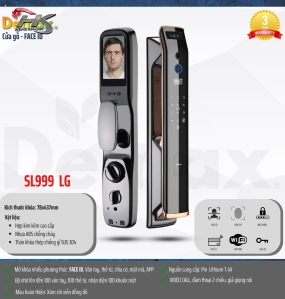 KHÓA NHẬN DIỆN KHUÔN MẶT FACE ID - 3D SL999 LG