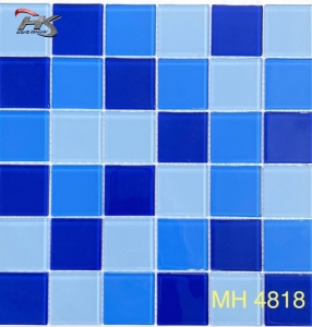 GẠCH TRANG TRÍ MOSAIC THỦY TINH MH 4818