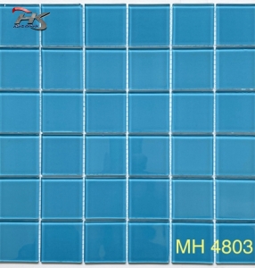 GẠCH TRANG TRÍ MOSAIC THỦY TINH ĐƠN SẮC MH 4803