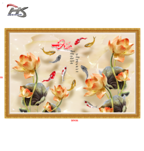 TRANH GẠCH CÁ COI TG91