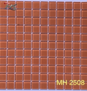 GẠCH TRANG TRÍ MOSAIC THỦY TINH ĐƠN SẮC MH 2508