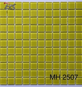 GẠCH TRANG TRÍ MOSAIC THỦY TINH ĐƠN SẮC MH 2507