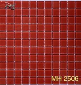 GẠCH TRANG TRÍ MOSAIC THỦY TINH ĐƠN SẮC MH 2506