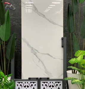 Gạch 60x120 trắng khói Ấn độ Arona Staturio