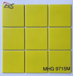 GẠCH MOSAIC GỐM SỨ MEN TRƠN MHG 9715M