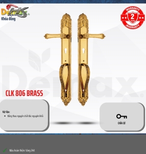 KHÓA ĐỒNG CLK806 BRASS