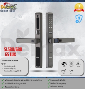 KHÓA THÔNG MINH DEMAX SL588GS LUX