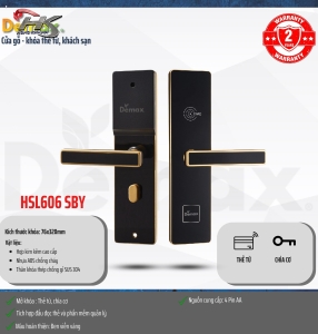 KHOÁ KHÁCH SẠN HSL606 SBY