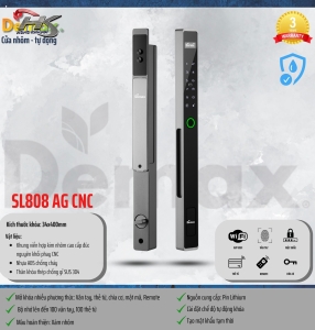 KHÓA THÔNG MINH DEMAX SL808 AG CNC